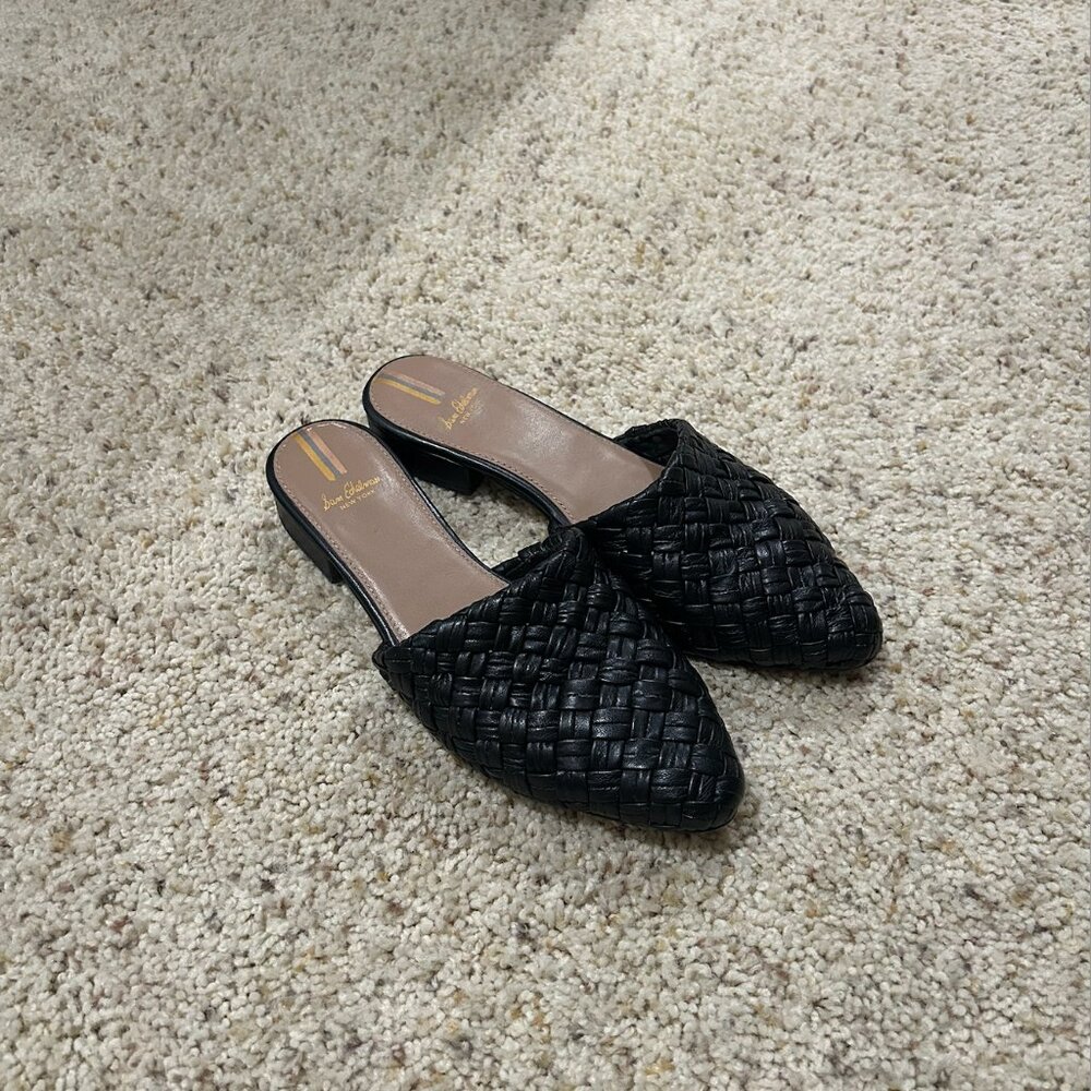Sam Edelman Black Mules